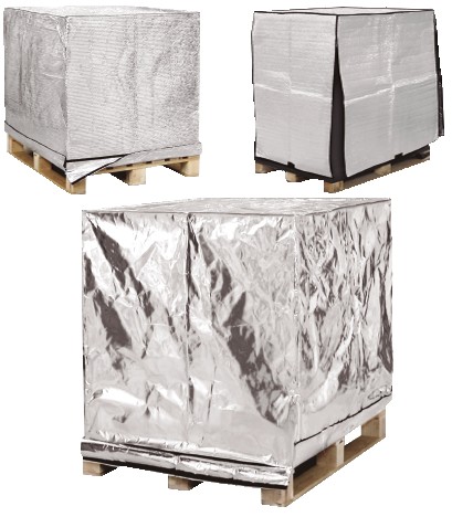 Embacover thermal pallet cover